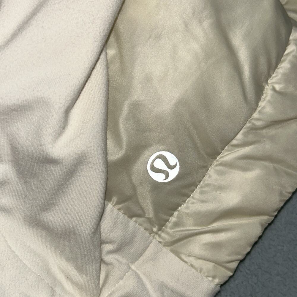 Lululemon Goose Down Jacket Womens 4 What the Fluff 800 Fill Quilted Running - Picture 7 of 16